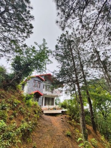 Front view from a distance